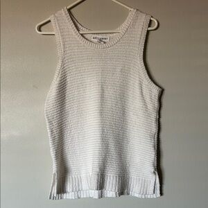 Artisan NY Women's White Sweater Tank